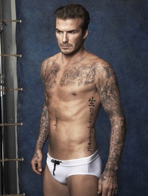 David Beckham (Foto: Divulgação/H&M)