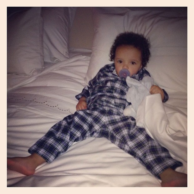 Mariah Carey posta foto do filho, Moroccan (Foto: Instagram / Reprodução)
