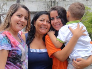 Presas - Dia das Mães (Foto: Valma Silva/ G1 BA)