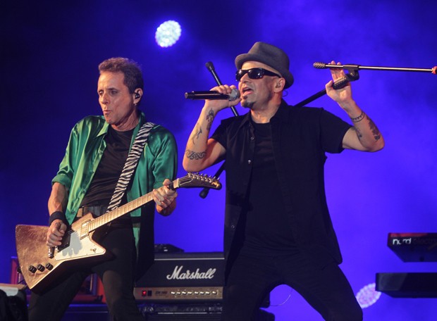 Titãs faz show no Rock in Rio (Foto: Marcello Sá Barreto/Brazil News)