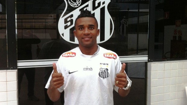 Cicinho, Santos (Foto: Divulgação / Santos FC)