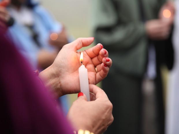 Rituais de bruxaria incluem trabalhos com vela (Foto: Glauco Araújo/G1)