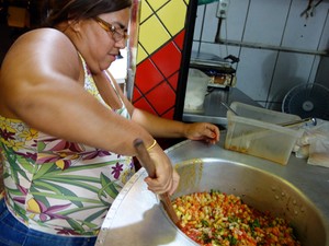 Hot dog do Valdino, em Brotas (Foto: Egi Santana/G1)