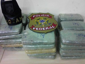 Polícia apreende droga que seria vendida no São João de Campina Grande (Foto: Divulgação/Polícia Federal)