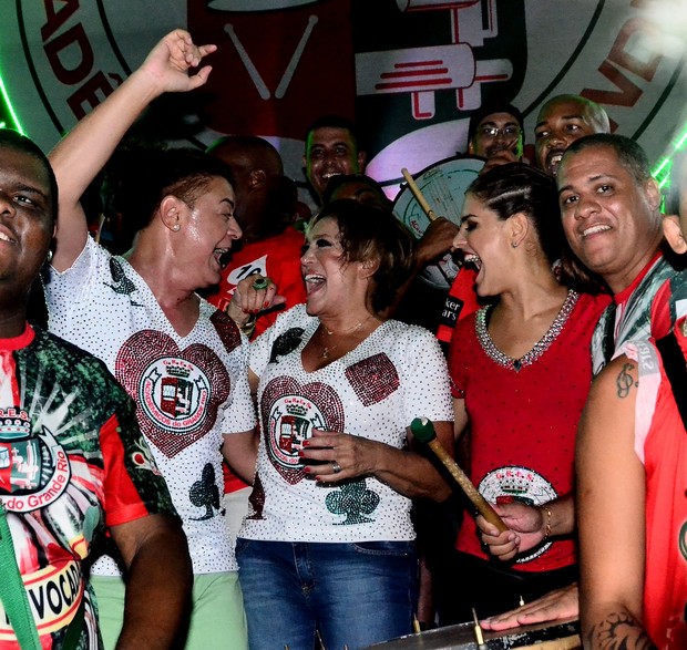 David Brazil, Susana Vieira e Paloma Bernardi (Foto: William Oda / AgNews)