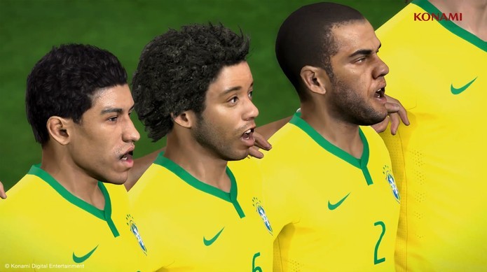 DLC PES 2014 Copa do Mundo (Foto: Reprodução/ Youtube)