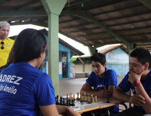Jogos Esolares 2013, xadrez (Foto: Michele Carvalho)