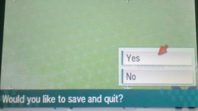 Pokémon Sun e Moon: aperte X e salve o seu progresso (Foto: Reprodução / Thomas Schulze)