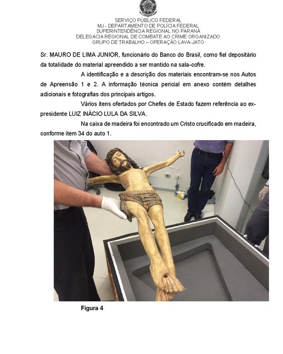 Material apreendido em sala-cofre do Banco do Brasil (Foto: Reprodução)