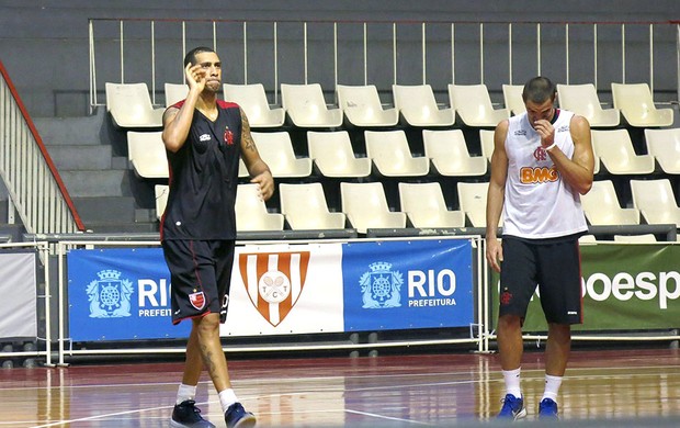 Marquinhos, do time de basquete do Flamengo (Foto: Léo Velasco) Marquinhos, do time de basquete do Flamengo (Foto: Léo Velasco)