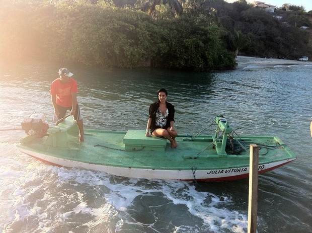 Helen Ganzarolli participa de clipe (Foto: Fabrício Magalhães / Divulgação)