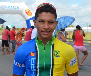 Lucas Tavares, prata na categoria junior da prova de circuito da Norte/Nordeste 2014 (Foto: Wellington Costa/GE-AP)