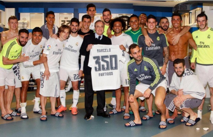 Marcelo Real Madrid 350 jogos