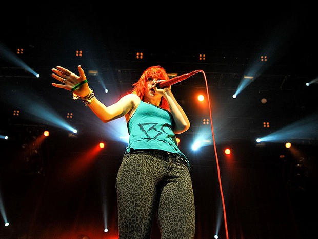 Banda Paramore se apresenta em São Paulo, no Credicard Hall (Foto: Flavio Moraes/G1)