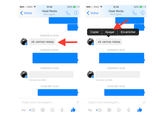 Como Excluir Mensagens No Facebook Messenger Para Android E Ios