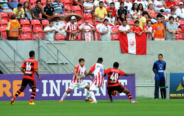 ELIAS PERDE GOL INCRÍVEL NO FIM, E FLA FICA NO EMPATE COM O NÁUTICO