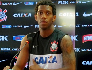 gil corinthians coletiva (Foto: Diego Ribeiro)