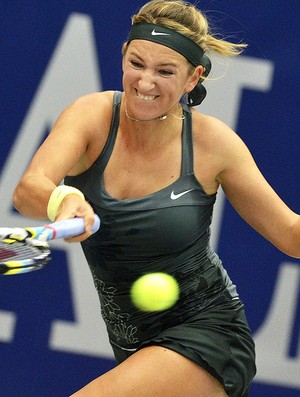 Victoria Azarenka tênis contra Simona Halep (Foto: EFE)