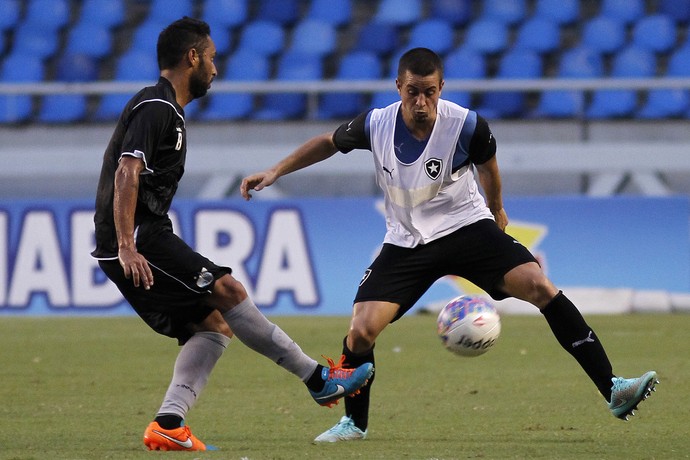 Ibson e Andreazzi, Minnesota United X botafogo (Foto: Vitor Silva / SSpress)