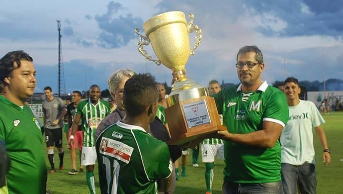 Beto Ribeiro, Mamoré, presidente, Luizinho, atacante, campeão (Foto: Esporte Clube Mamoré)