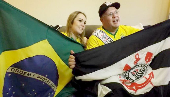 Pela Seleção, palmeirense e corintiano deixam rivalidade de lado