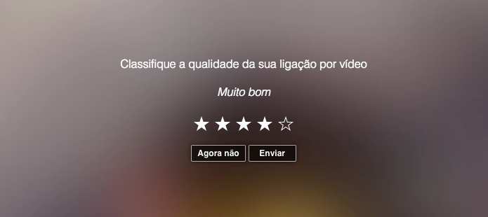Avaliando qualidade da chamada (Foto: Reprodução/Helito Bijora)