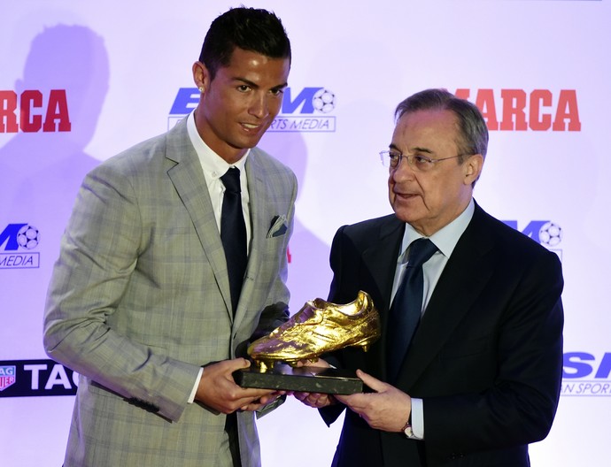 Cristiano Ronaldo Chuteira de Ouro (Foto: AFP)