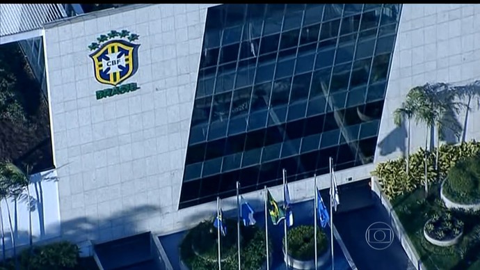 CBF tira o nome de Marin (Foto: TV Globo)
