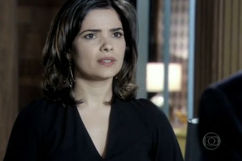 Vanessa Giácomo em cena como Aline (Foto: Reprodução)