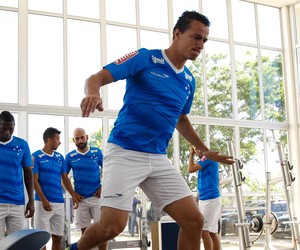 Leandro Damião, atacante do Cruzeiro (Foto: Washington Alves / Light Press)