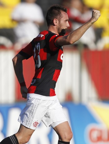 Mancuello - gol Flamengo x Boavista (Foto: Gilvan Souza - Divulgação, Flamengo)