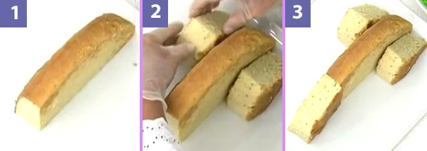Confira o passo a passo da montagem do bolo coelhinho (Foto: Mais Você - TV Globo)