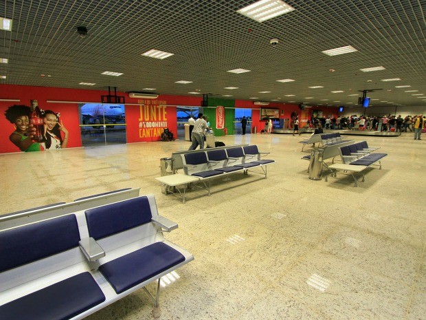 Novo setor de desembarque do Marechal Rondon, em Várzea Grande (região metropolitana), foi construído para a demanda da Copa. (Foto: Edson Rodrigues / Secopa) Novo setor de desembarque do Marechal Rondon, em Várzea Grande (região metropolitana), foi construído para a demanda da Copa. (Foto: Edson Rodrigues / Secopa)