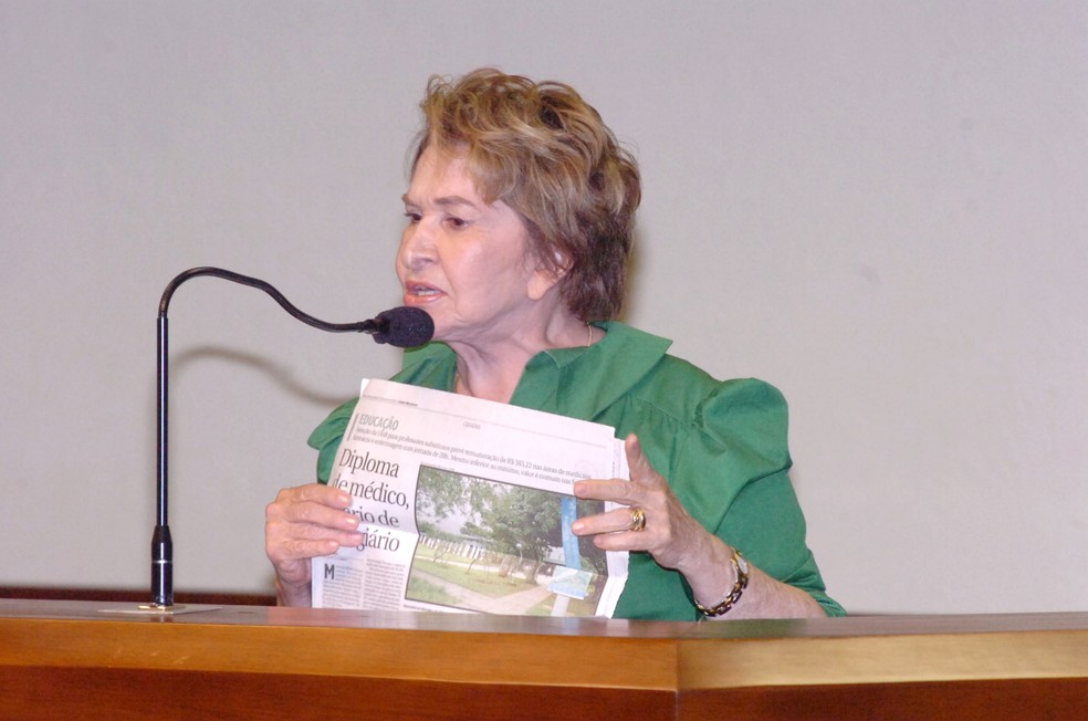 A ex-deputada Eurides Brito (Foto: CLDF/Divulgação)