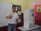 Prefeito de Macapá vota no 2º turno (Abinoan Santiago/G1)