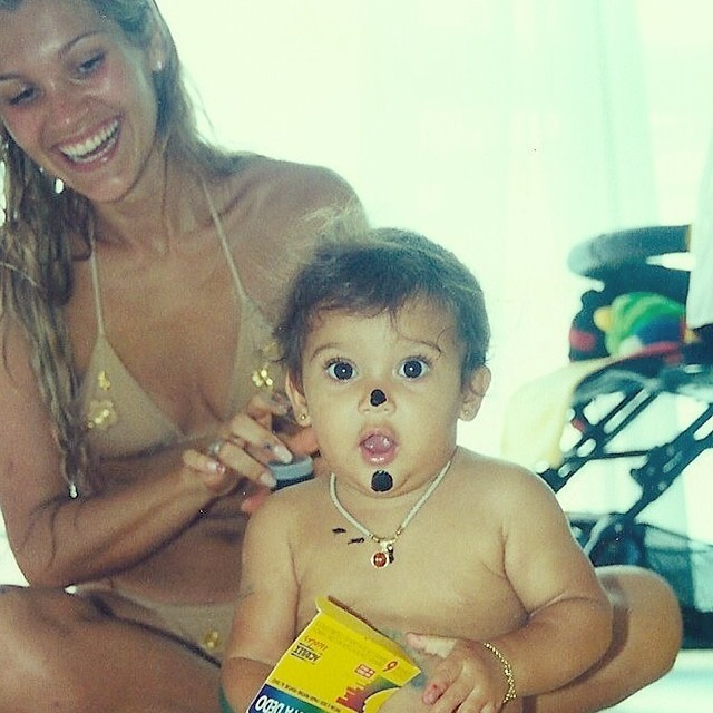 Flávia Alessandra e a filha mais velha, Giulia (Foto: Reprodução/Instagram) Flávia Alessandra e a filha mais velha, Giulia (Foto: Reprodução/Instagram)