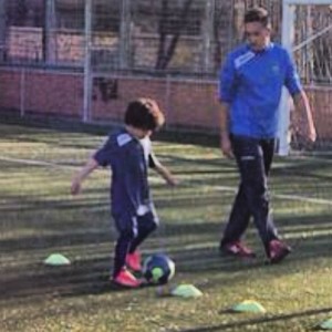 Enzo, filho do lateral Marcelo (Foto: Reprodução/Instagram)