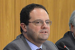 Nelson Barbosa durante coletiva (Foto: Valter Campanato/Agência Brasil)