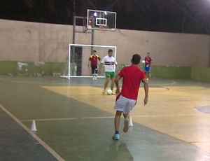 Equipe Capelinha estreia na Copa Rede Amazônia de Futsal (Foto: Reprodução/ TV Rondônia)