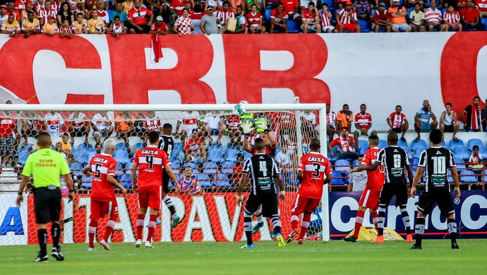 CRB x Ceará, no Estádio Rei Pelé (Foto: Ailton Cruz / Gazeta de Alagoas)