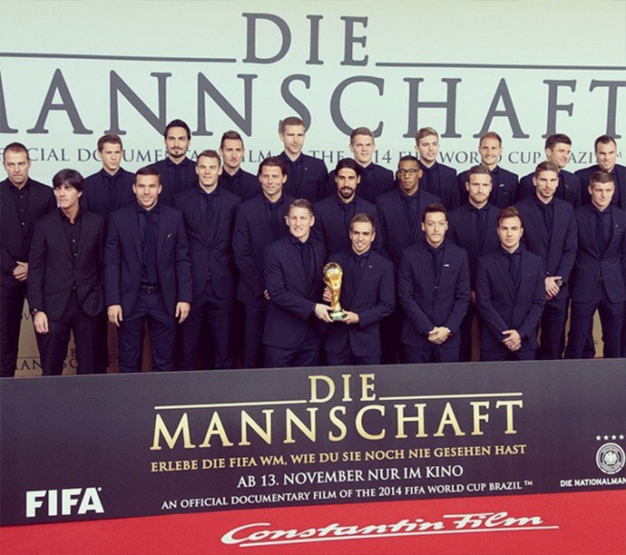 Seleção Alemã cinema (Foto: Instagram)