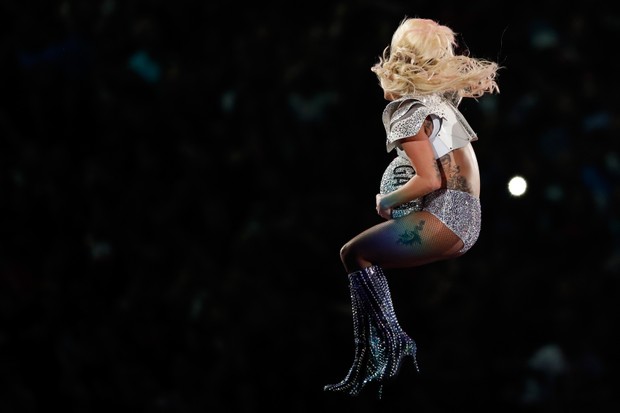 Lady Gaga no SuperBowl (Foto: Getty Images)