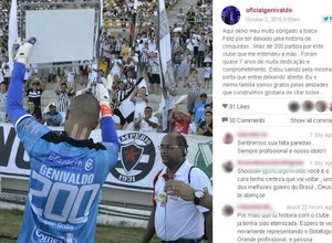 Genivaldo, goleiro do Botafogo-PB (Foto: Divulgação / Instagram)