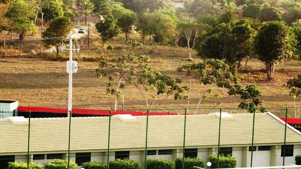 Terreno que deve ser comprado pelo Sport para ser incorporado ao CT (Foto: Daniel Santana/Globoesporte.com)