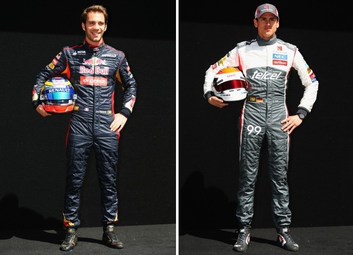 Jean-Eric Vergne e Adrian Sutil são alguns dos pilotos prejudicados pelo rigoroso limite de peso da F-1 (Foto: Getty Images)