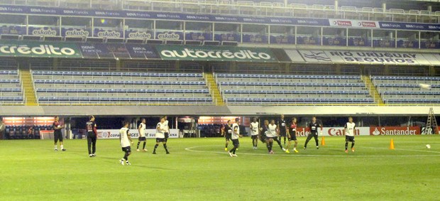 Treino São Paulo, La Bombonera (Foto: Alexandre Lozetti / Globoesporte.com)