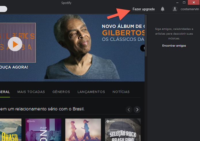 Iniciando um cadastro Premium no Spotify (Foto: Reprodução/Marvin Costa)