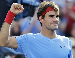 Roger Federer tênis US Open 3r (Foto: AP)