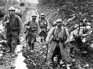 Soldados da Primeira Guerra (Foto: O Globo)