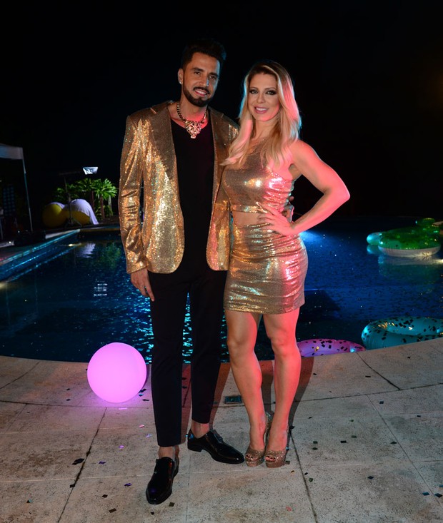 Latino e Sheila Mello (Foto: Francisco Cepeda/AgNews)